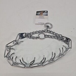 Herm Sprenger Ultra-Plus Prong Training Collar - Chrome,3.25mm x 20" O.B